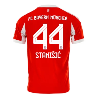 Billige Fotballdrakt Bayern Munich Josip Stanisic #44 Replika Hjemmedrakt 2025-26 Kortermet